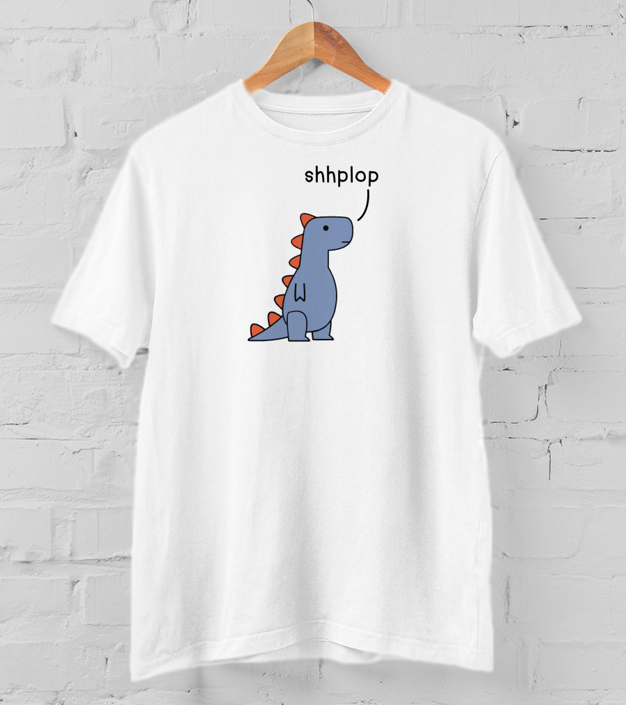 Shhplop Dinosaur Comics Shop Dino T-Shirt