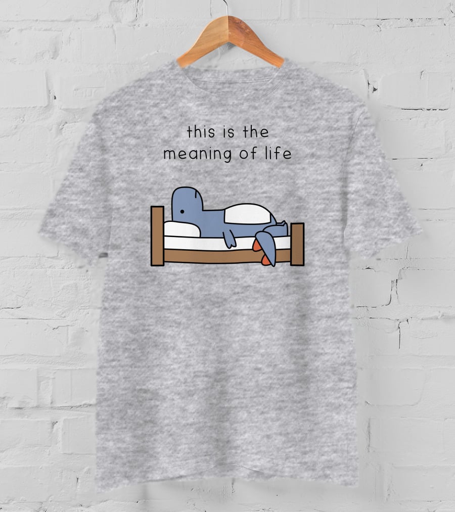 This Is The Meaning Of Life Dinosaur Shop T-Shirt