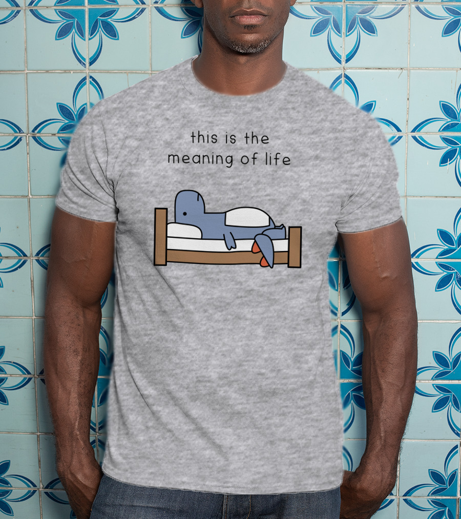 This Is The Meaning Of Life Dinosaur Shop T-Shirt