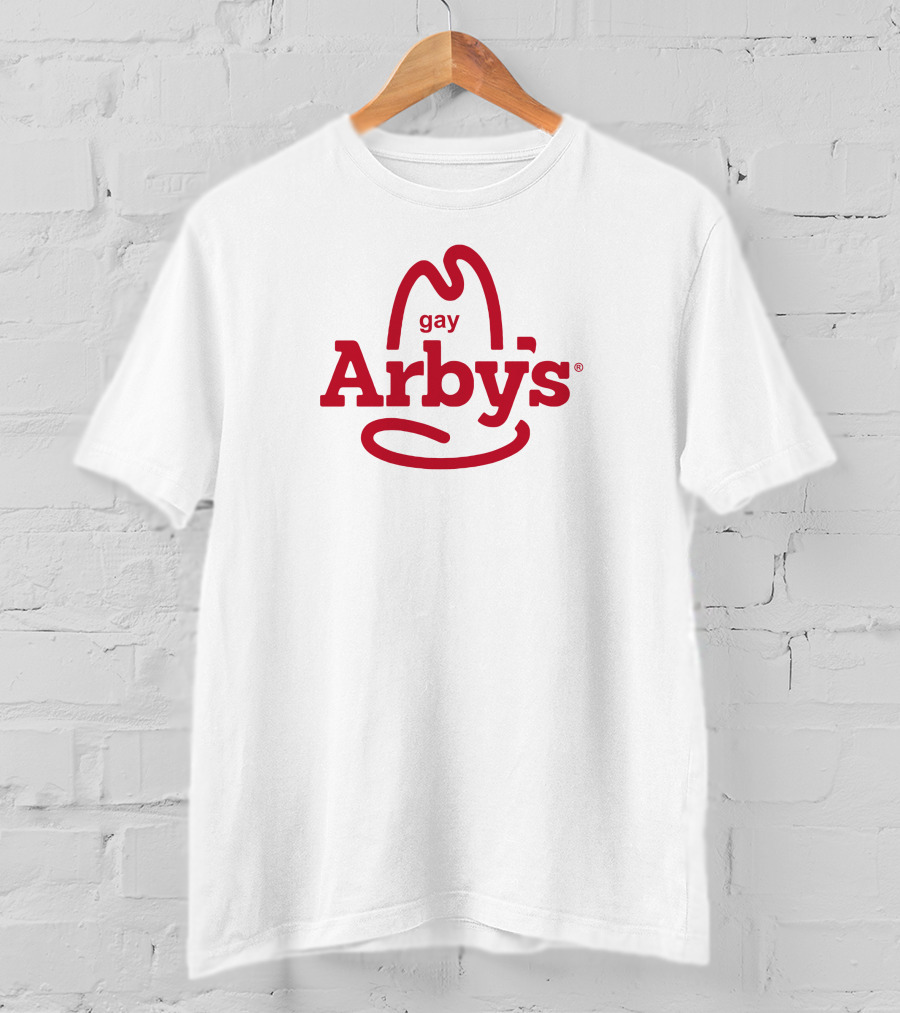 Claypng Has A Store Gay Arby's T-Shirt