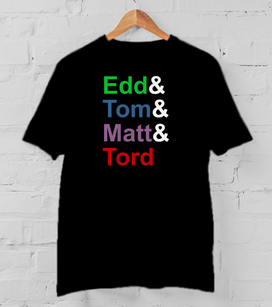 Eddsworld Store Edd And Tom And Matt And Tord Ampersand T-Shirt