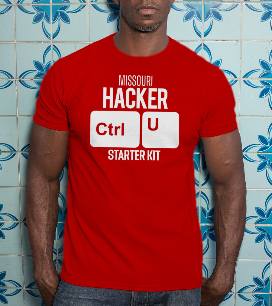 Missouri Hacker Ctrl U Starter Kit T-Shirt