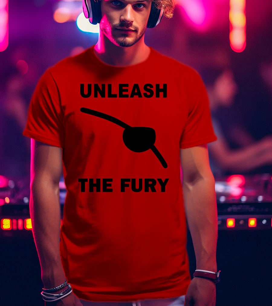 Unleash The Fury Eye Patch Symbol Samuel L Jackson T-Shirt