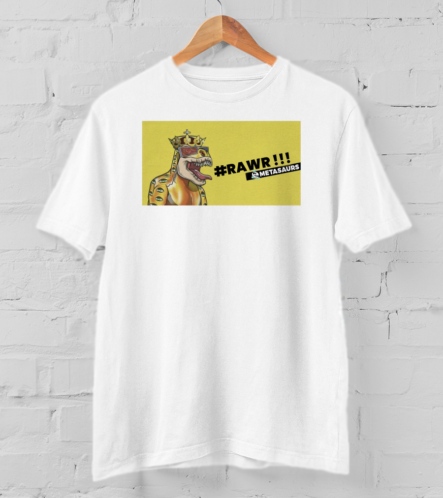 RAWR Metasaurs By Dr Dmt Metasaurs Merch T-Shirt
