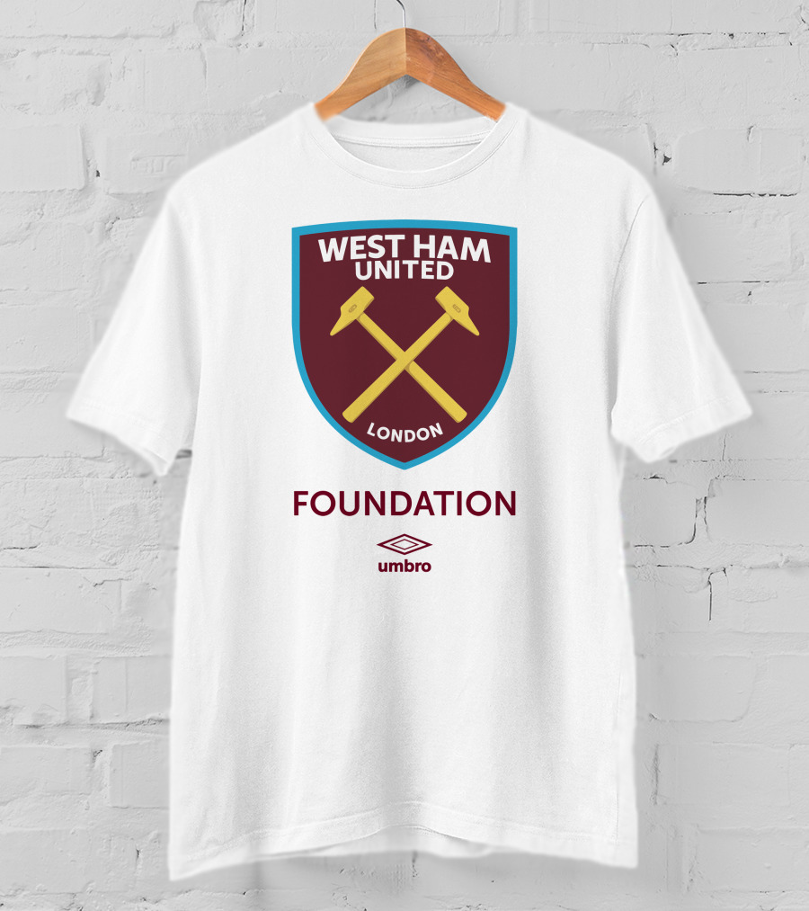 West Ham United London Foundation Umbro Crest T-Shirt