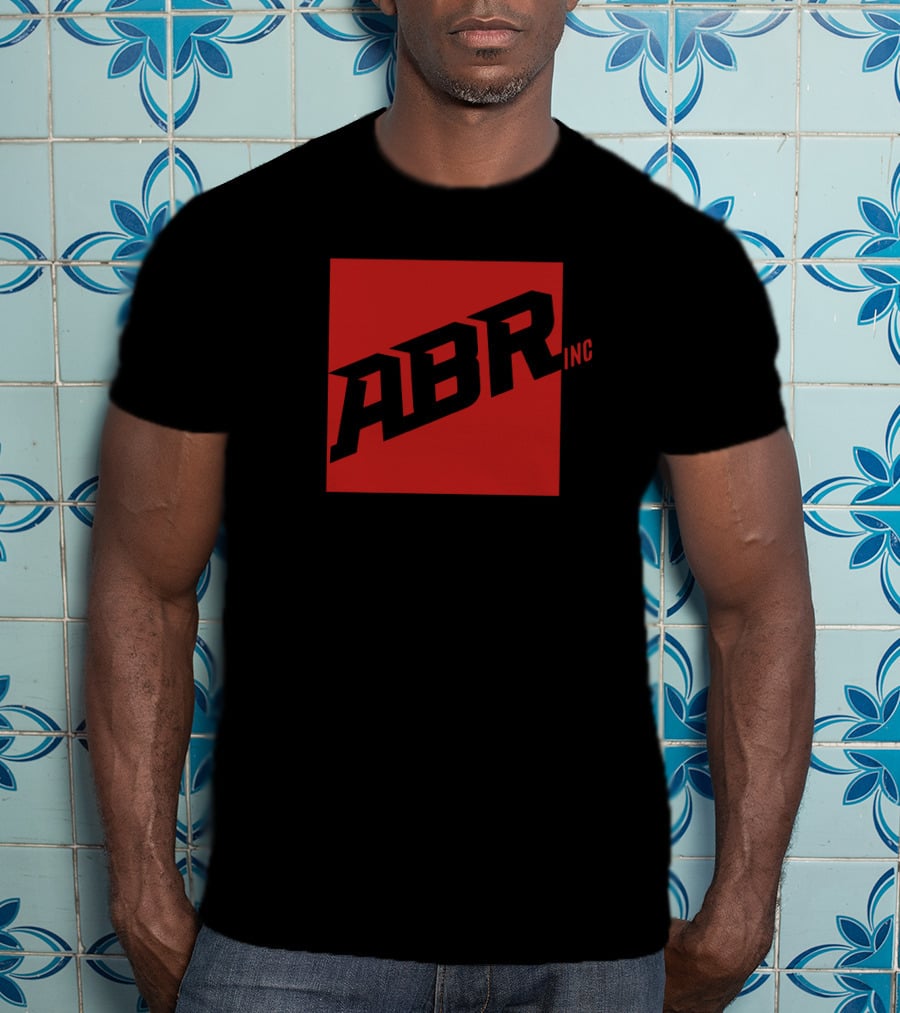 Abrinc Shop Red And Black ABR Inc Alex Bowman Racing T-Shirt