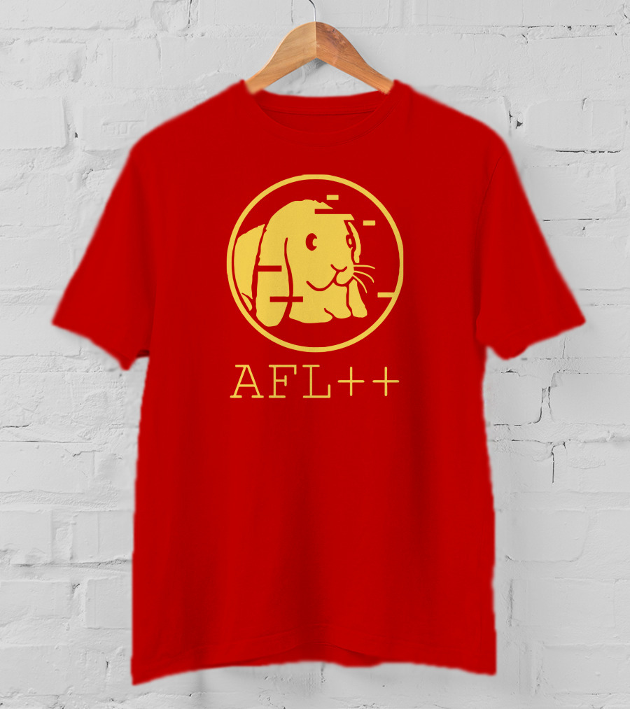 AFLplusplus Advanced Fuzzing League AFL++ Rabbit T-Shirt