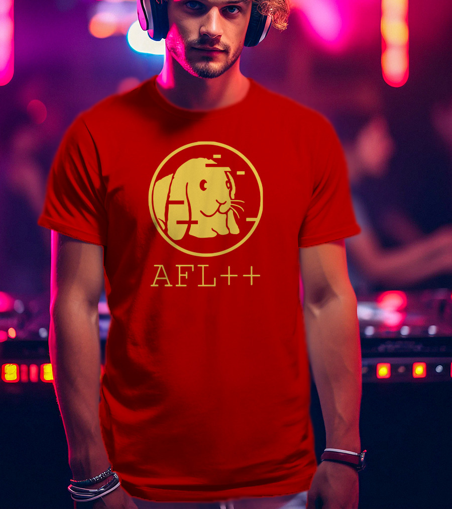 AFLplusplus Advanced Fuzzing League AFL++ Rabbit T-Shirt