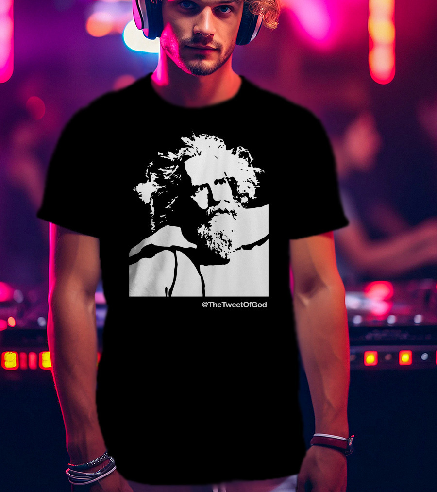 TheTweetOfGod Iconic God Face T-Shirt