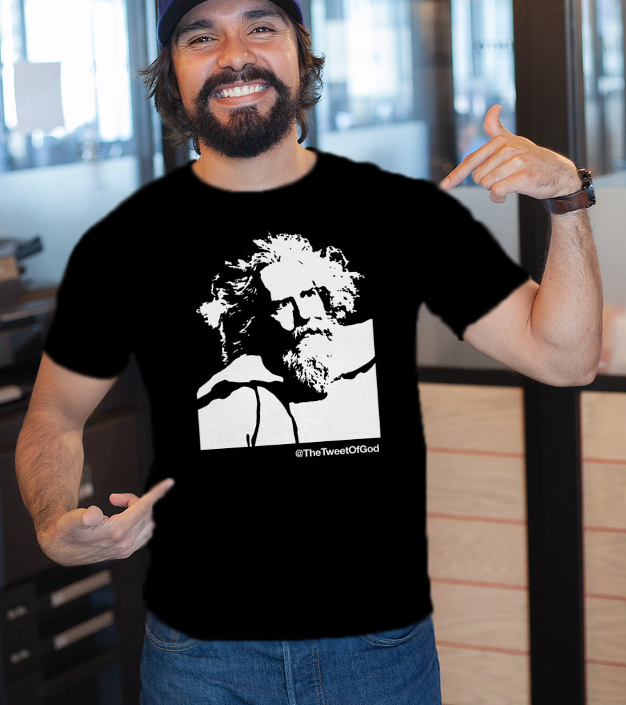 TheTweetOfGod Iconic God Face T-Shirt
