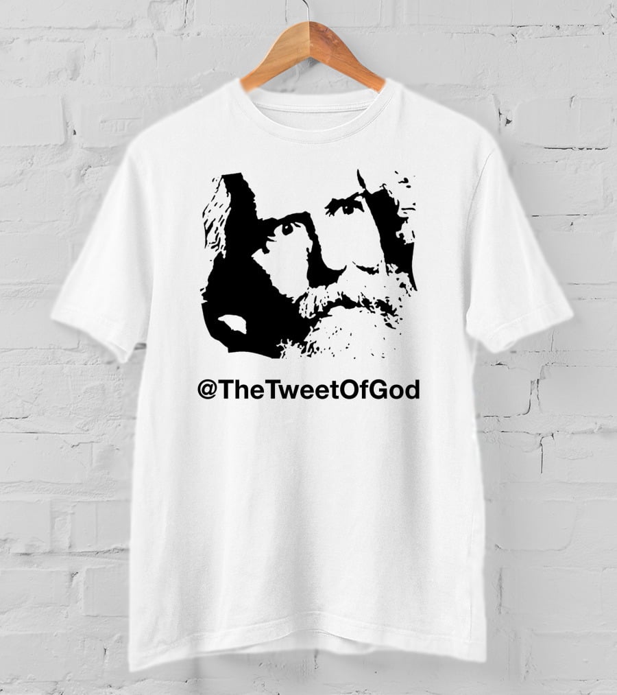 TheTweetOfGod Shop Capthat TheTweetOfGod Face T-Shirt