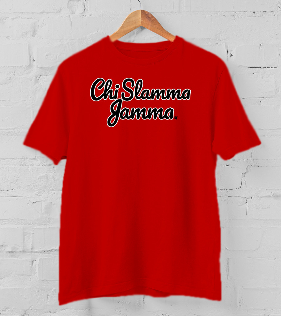 Chi Slamma Jamma The Chicago Basketball T-Shirt