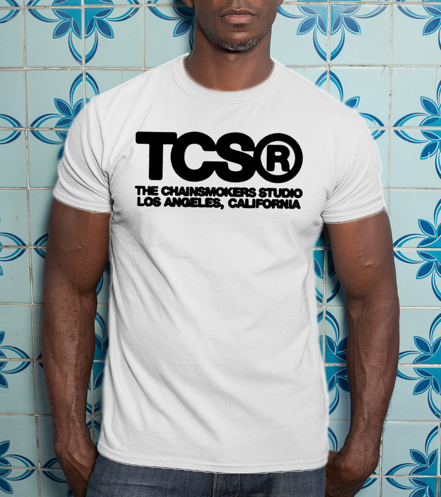 TCS The Chainsmokers Studio Los Angeles California The Chainsmokers Merch Store T-Shirt