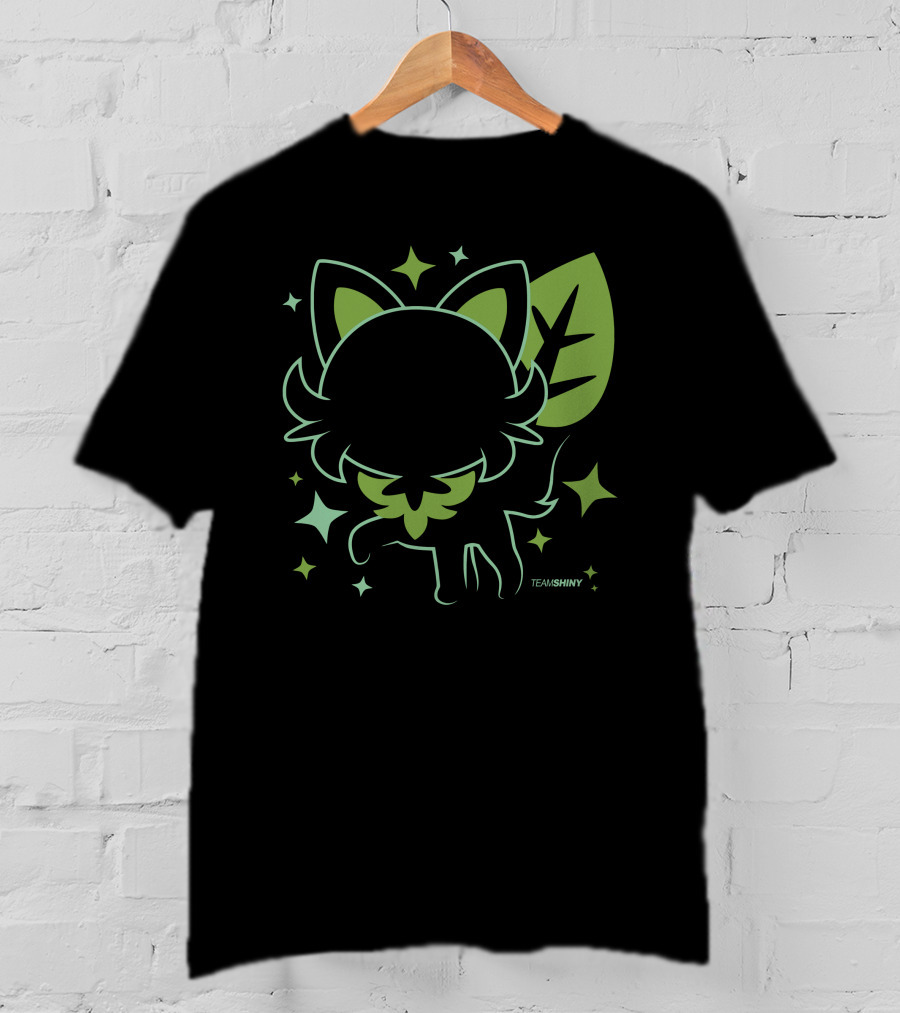 Merch Land Grass Cat Sprigatito Team Shiny Adrive Tk Leaf Stars T-Shirt