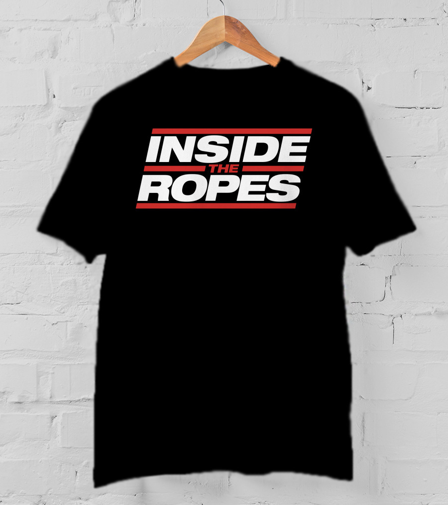 Inside The Ropes Itrwrestling Store Branding T-Shirt