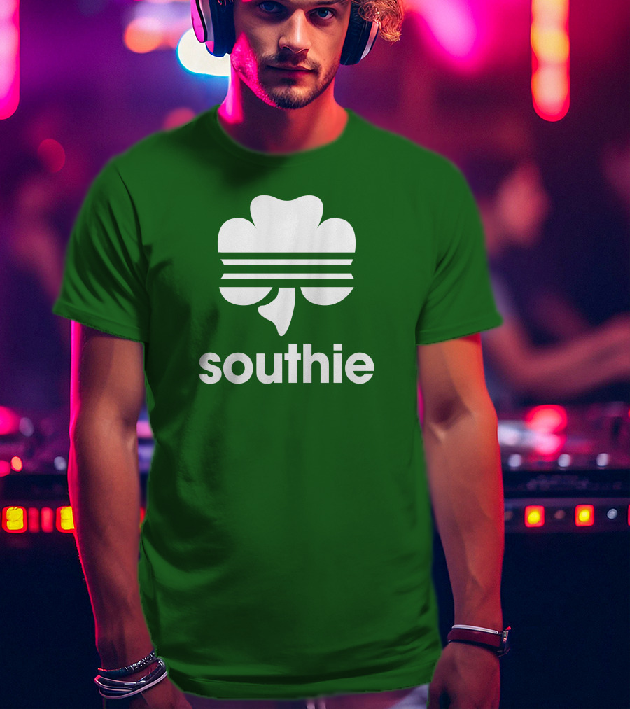 Southie Melissa Choe Celtics Shamrock T-Shirt