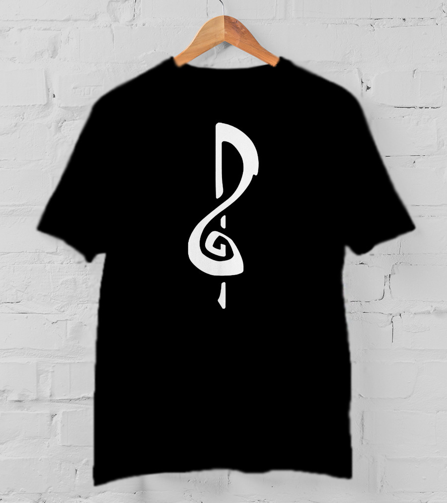 Robaroba Soundfall Treble Clef T-Shirt