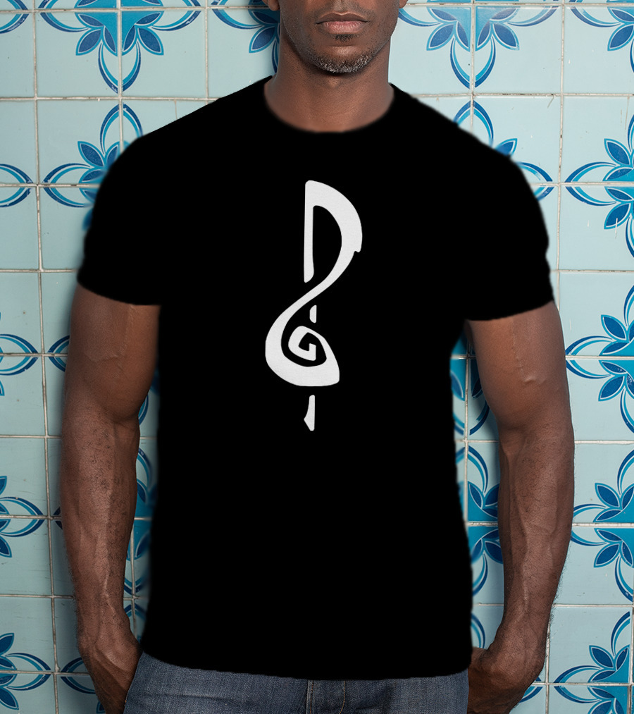 Robaroba Soundfall Treble Clef T-Shirt