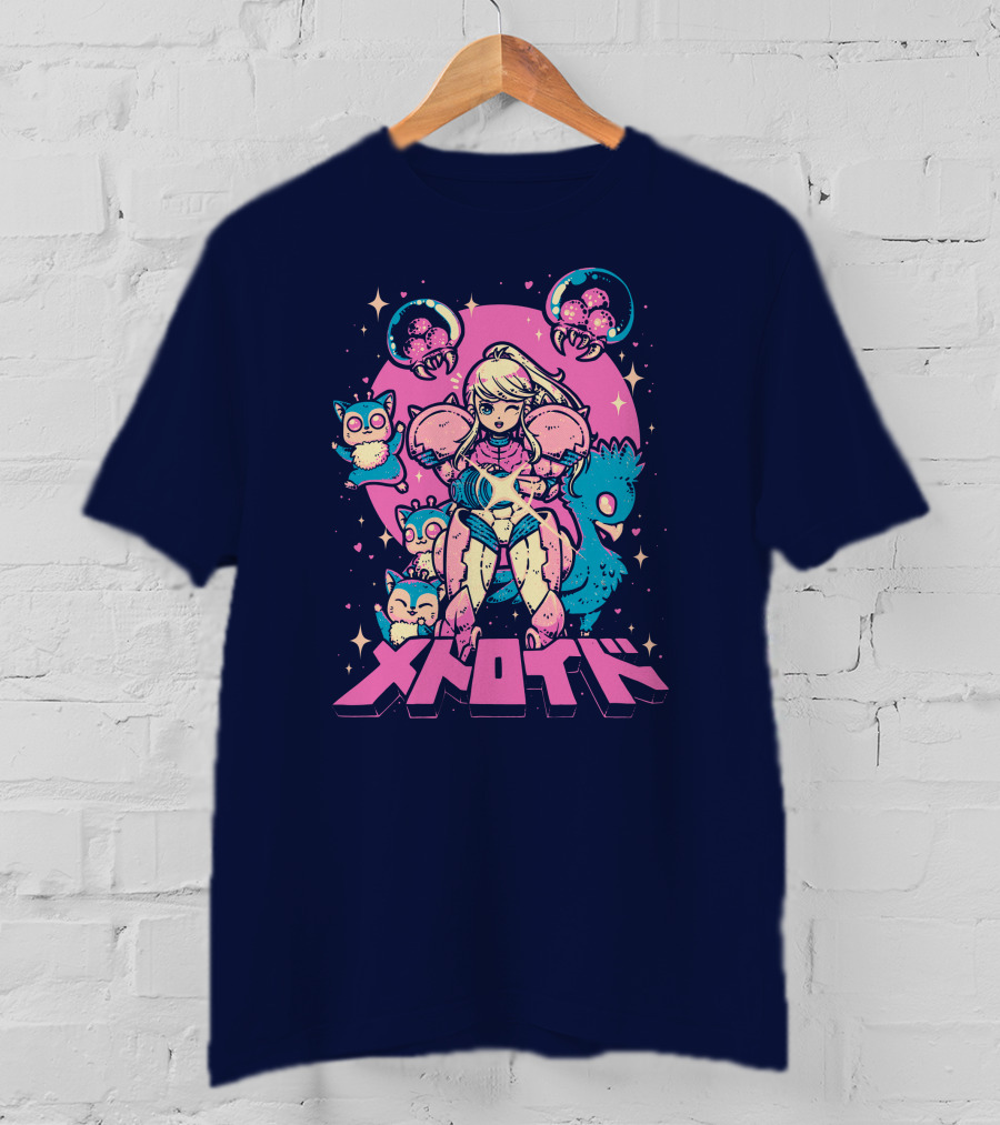 Metroid Yetee Store Save The Animals Pixel T-Shirt