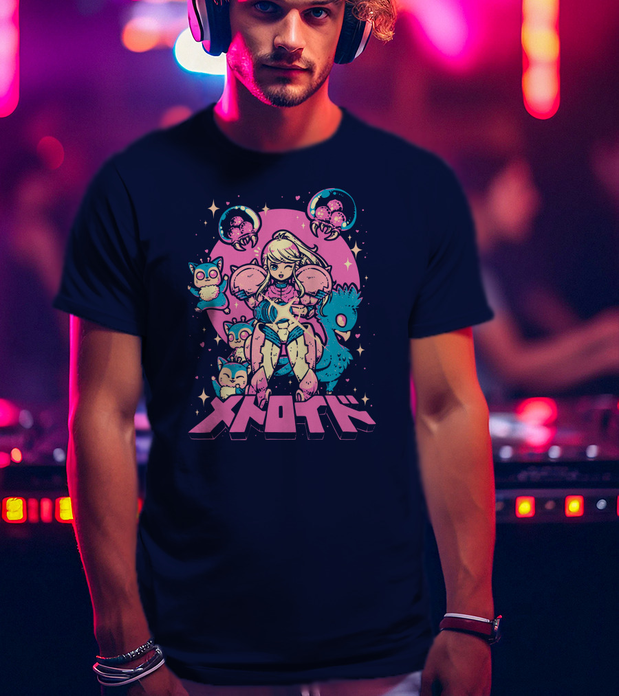 Metroid Yetee Store Save The Animals Pixel T-Shirt