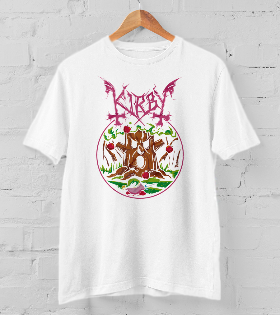 Kirby Dracula Byte Store The Great Whispy Woods Nintendeal T-Shirt