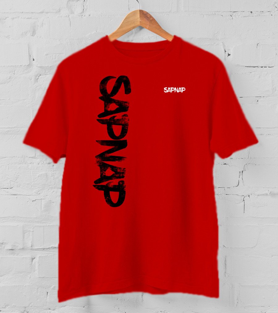 Sapnap Merch Store Sapnap Text Bold Graphic Dt Updates T-Shirt