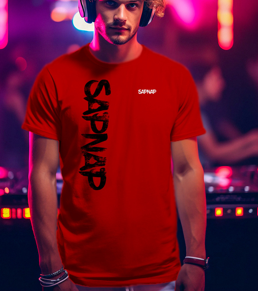 Sapnap Merch Store Sapnap Text Bold Graphic Dt Updates T-Shirt