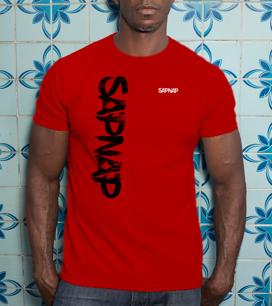 Sapnap Merch Store Sapnap Text Bold Graphic Dt Updates T-Shirt