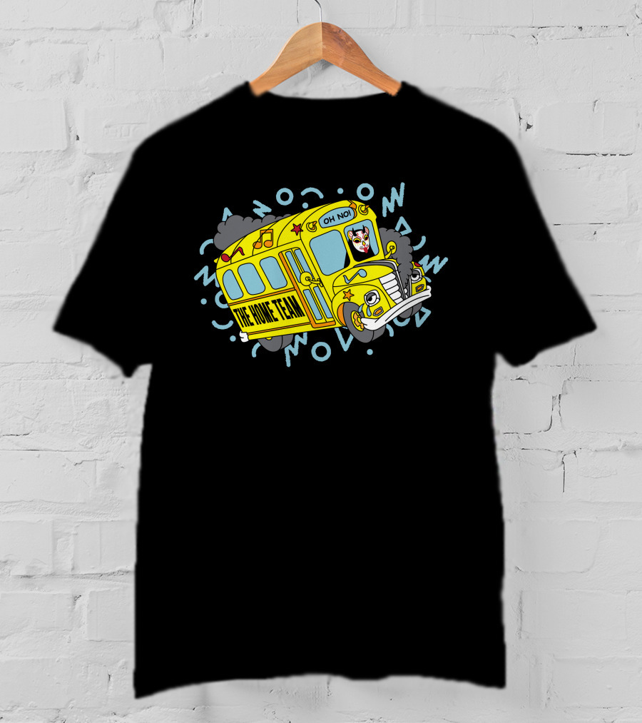 The Home Team Oh No Van Repair Benefit Music Bus T-Shirt