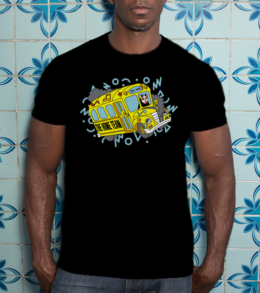 The Home Team Oh No Van Repair Benefit Music Bus T-Shirt