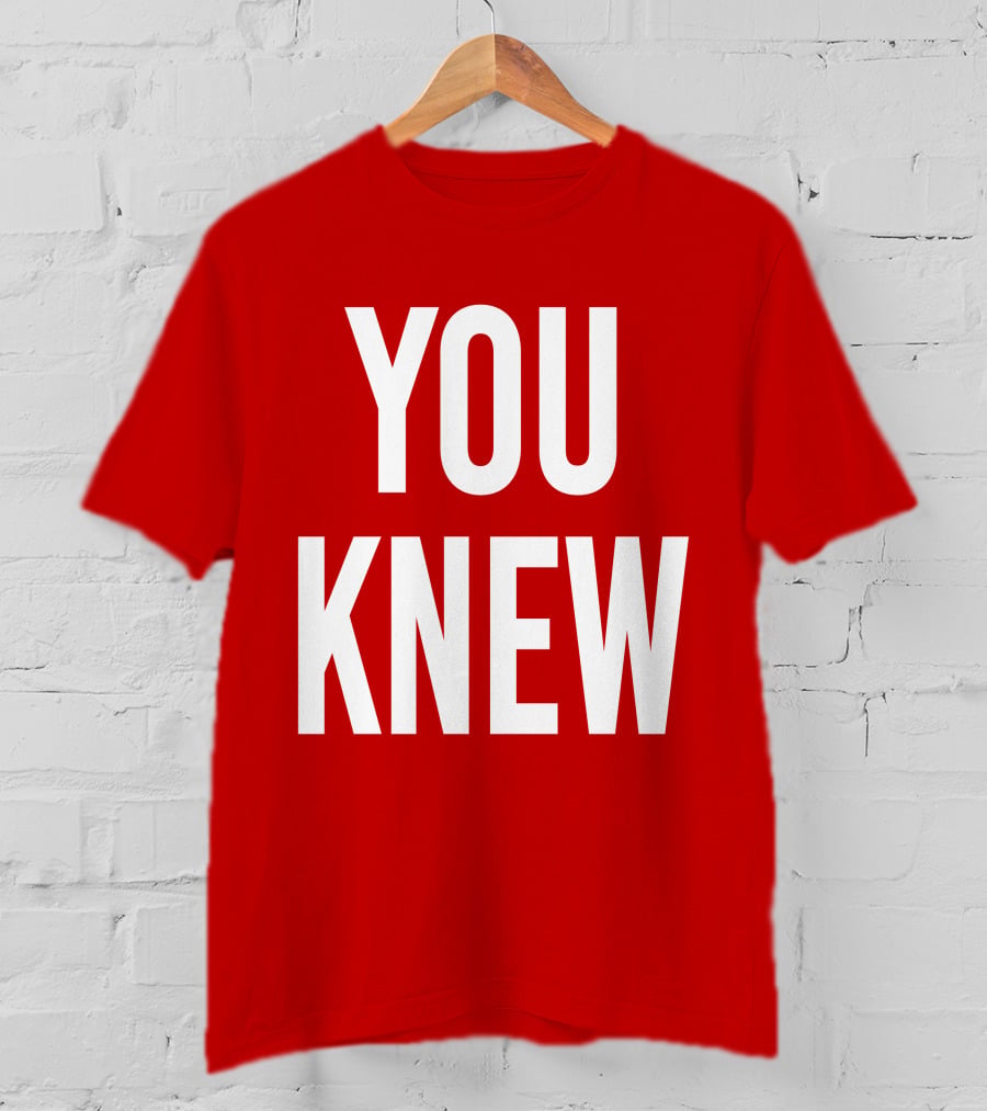 Madison Shanley You Knew Kp Kaylamarie Red T-Shirt