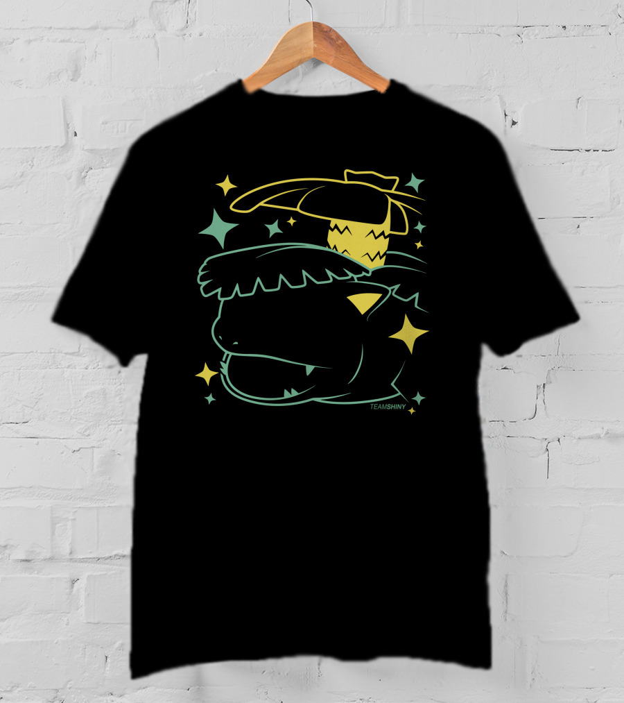 Land Merch Adrive Team Shiny 003 Pokemon Venusaur Ludicolo Stars T-Shirt