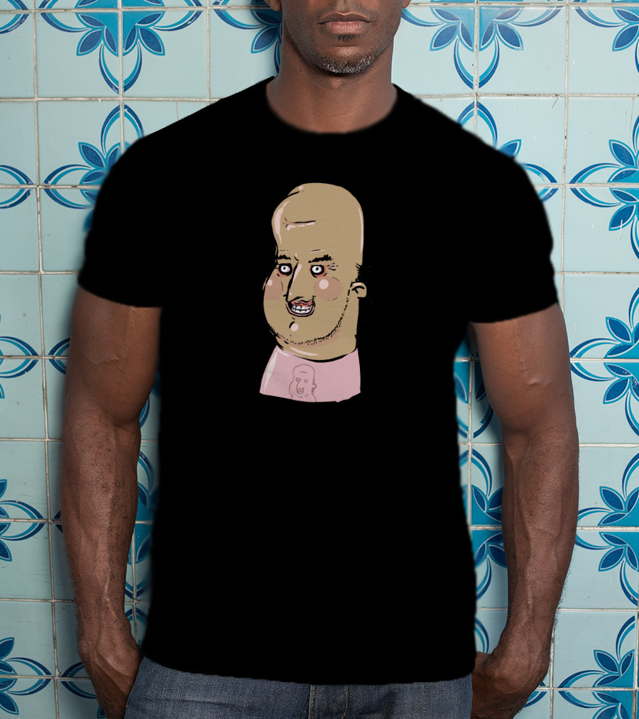 Zogi Corp Store The Critique Jhonen Vasquez Andrew Bell Character With Cartoon Face T-Shirt