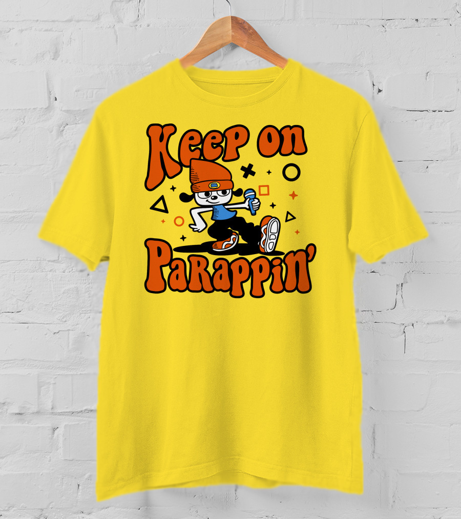 Keep On Parappin' PaRappa The Rapper T-Shirt