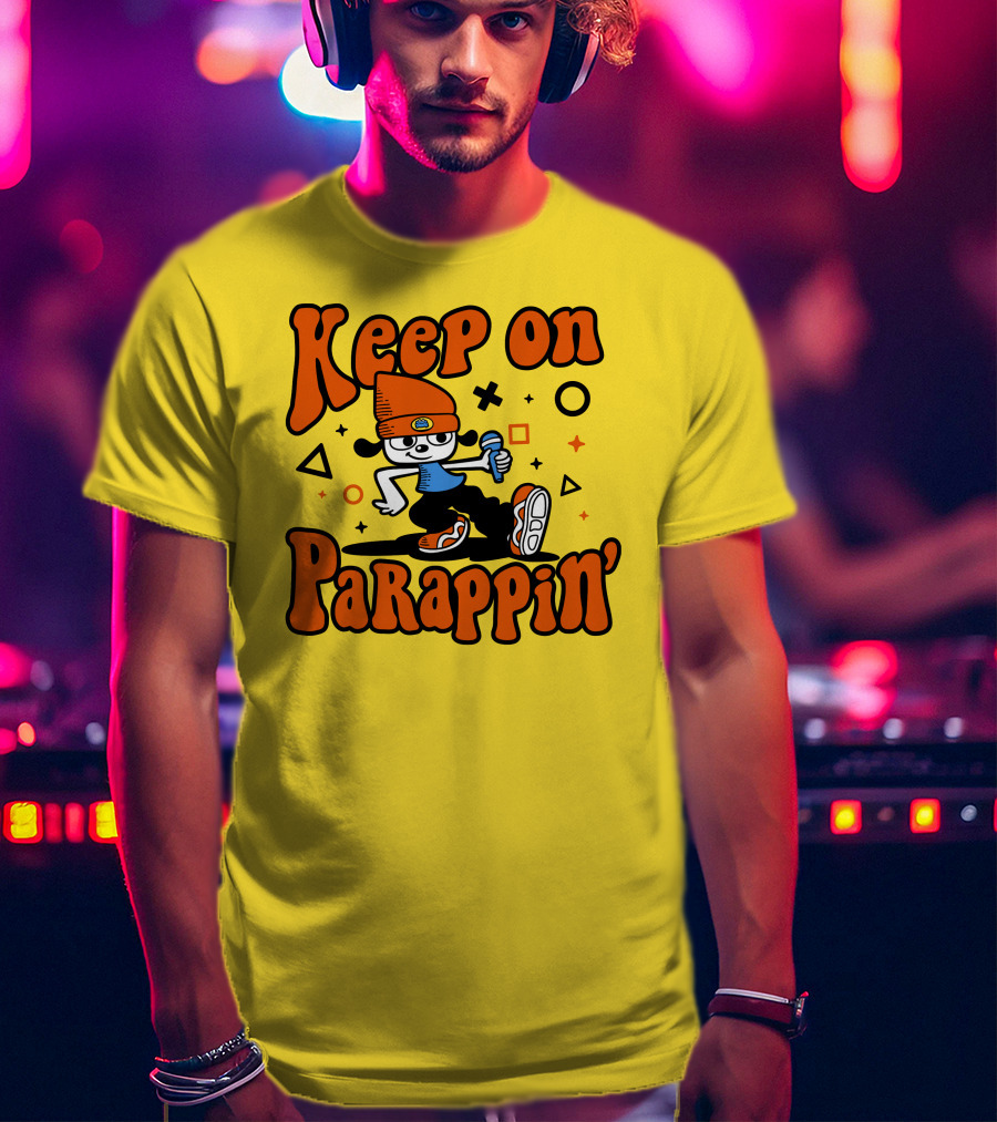 Keep On Parappin' PaRappa The Rapper T-Shirt