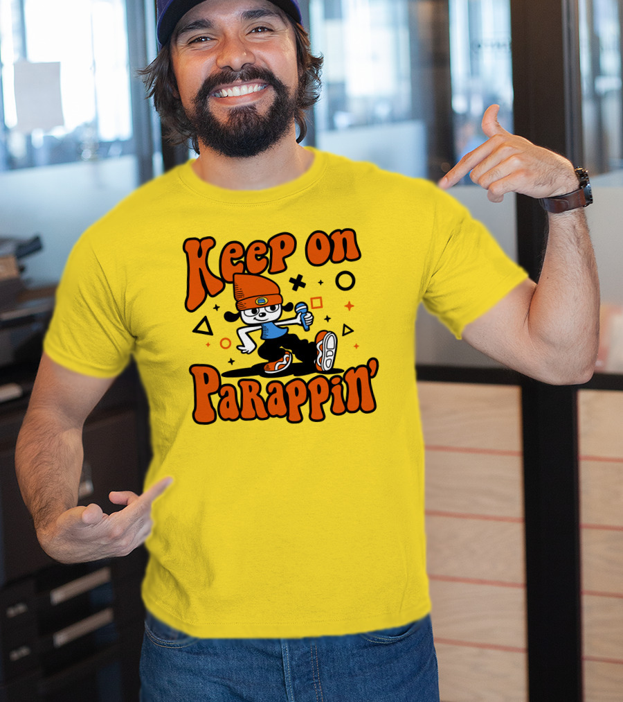 Keep On Parappin' PaRappa The Rapper T-Shirt