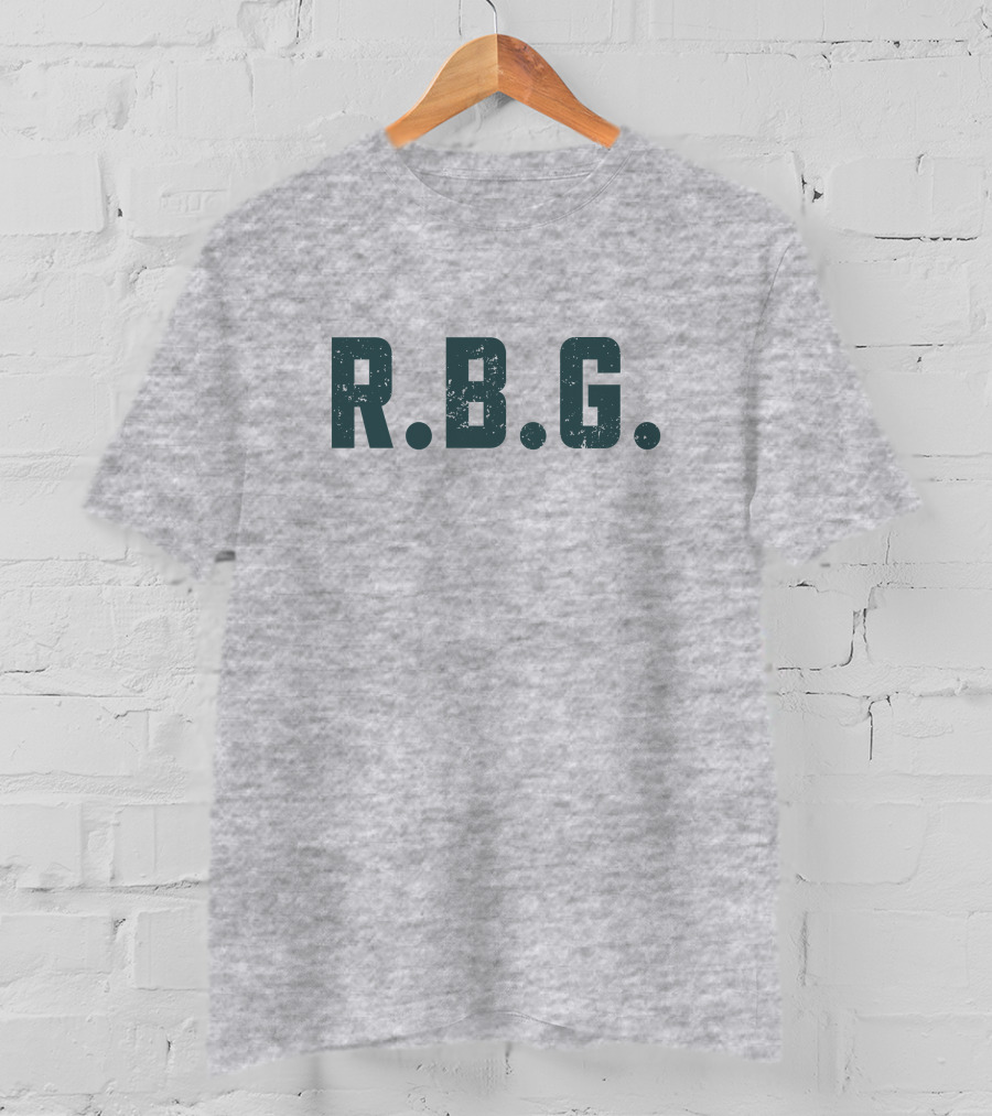 R.B.G. Ruth Bader Ginsburg Iconic T-Shirt