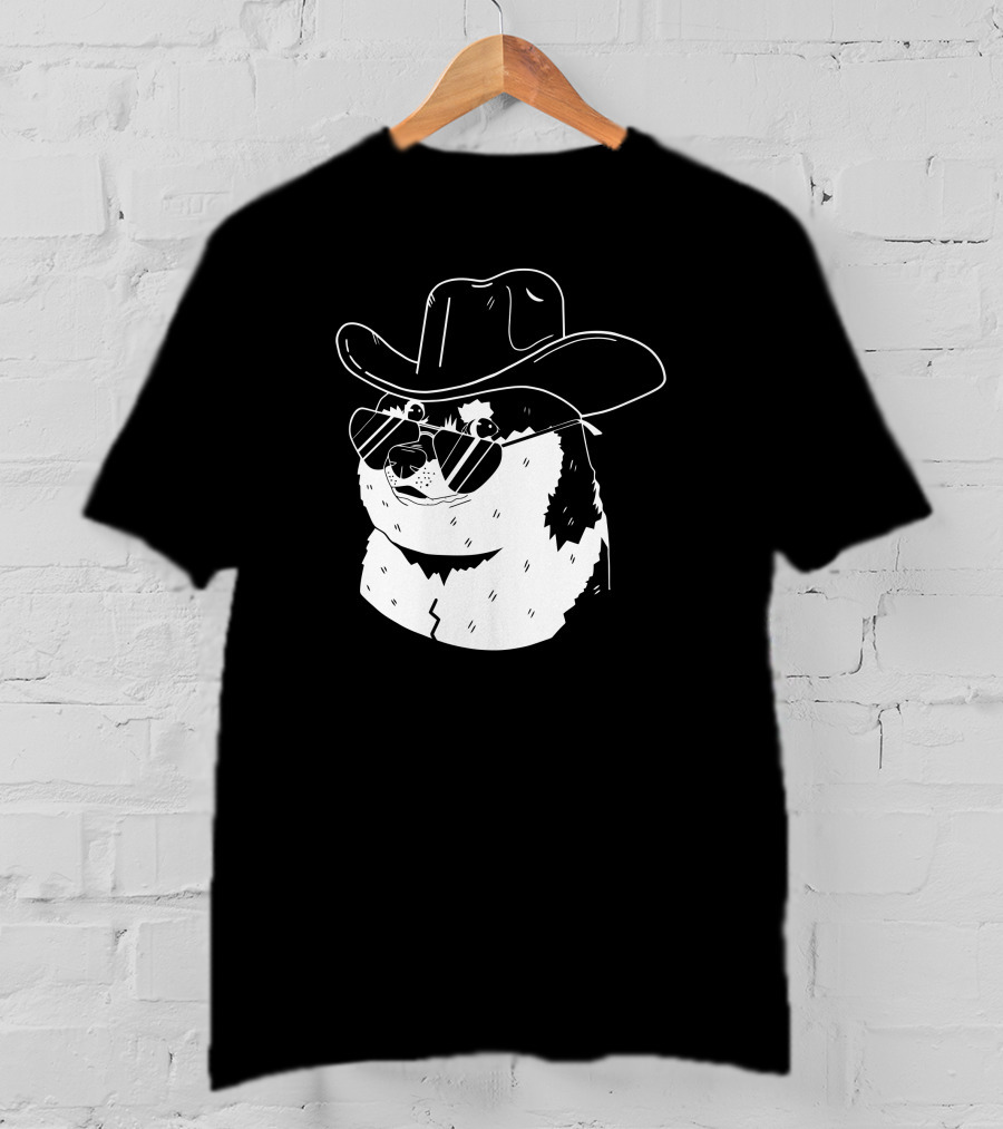 Rodeo Doge Riding Meme Remill Cryptocurrency NFT Concept T-Shirt