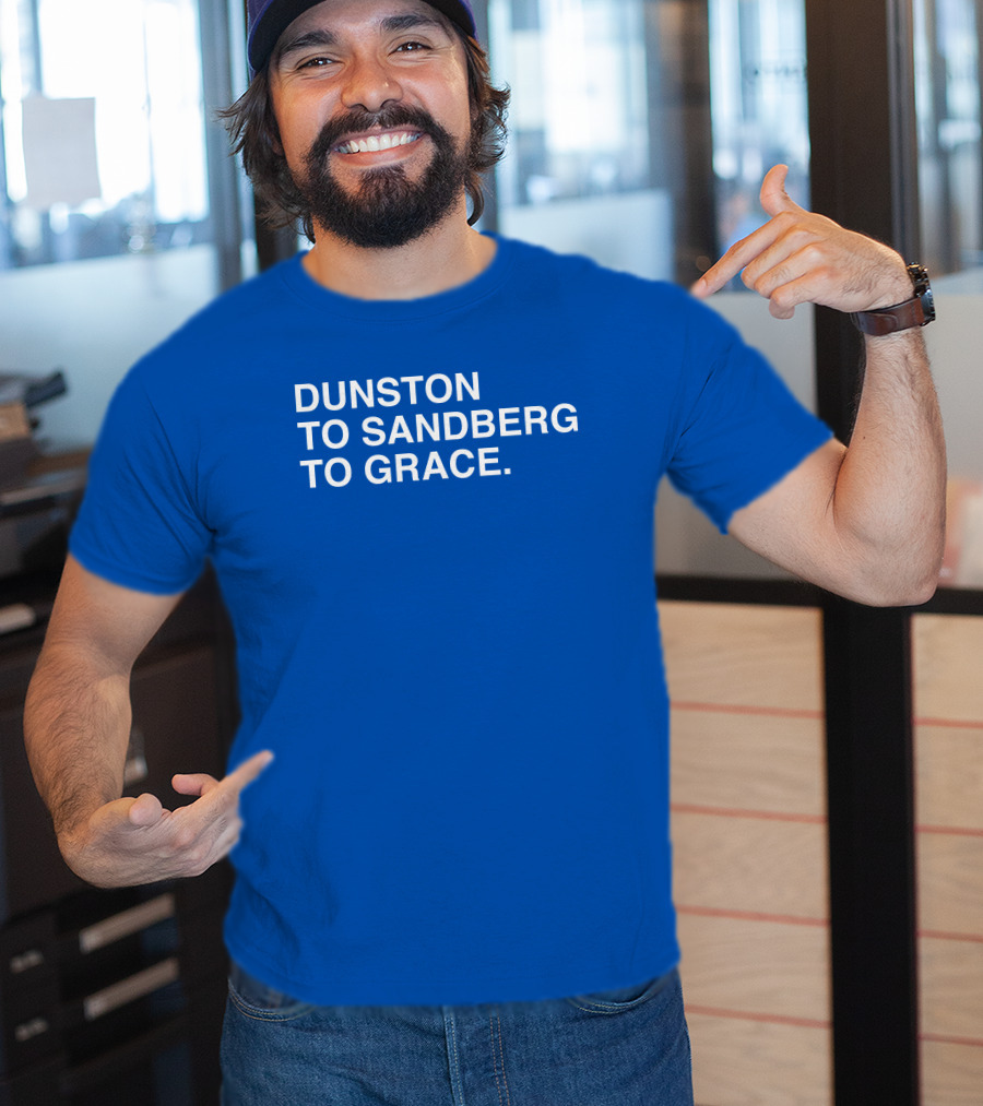 Duston To Sandberg To Grace Iconic Baseball Trio T-Shirt