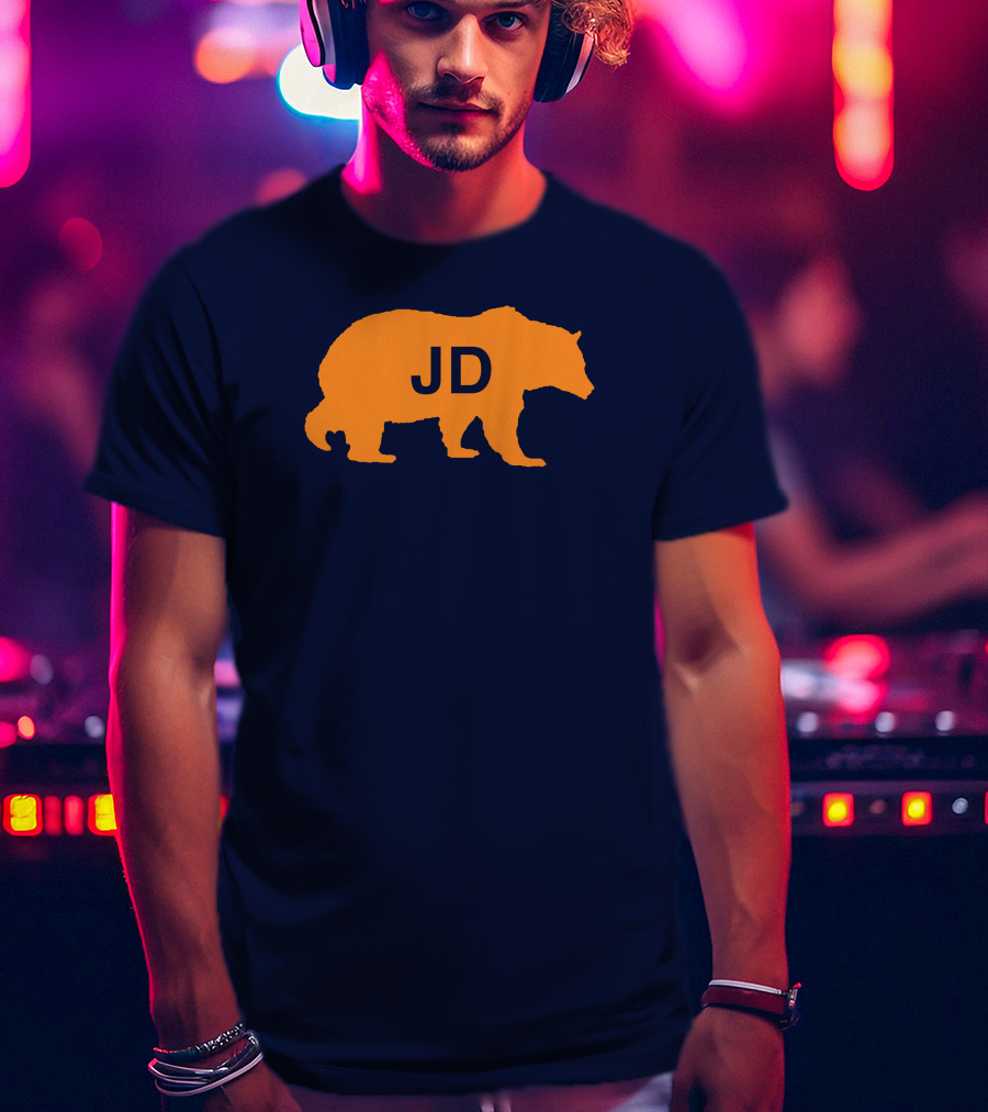 Celebrate JD Orange Bear T-Shirt