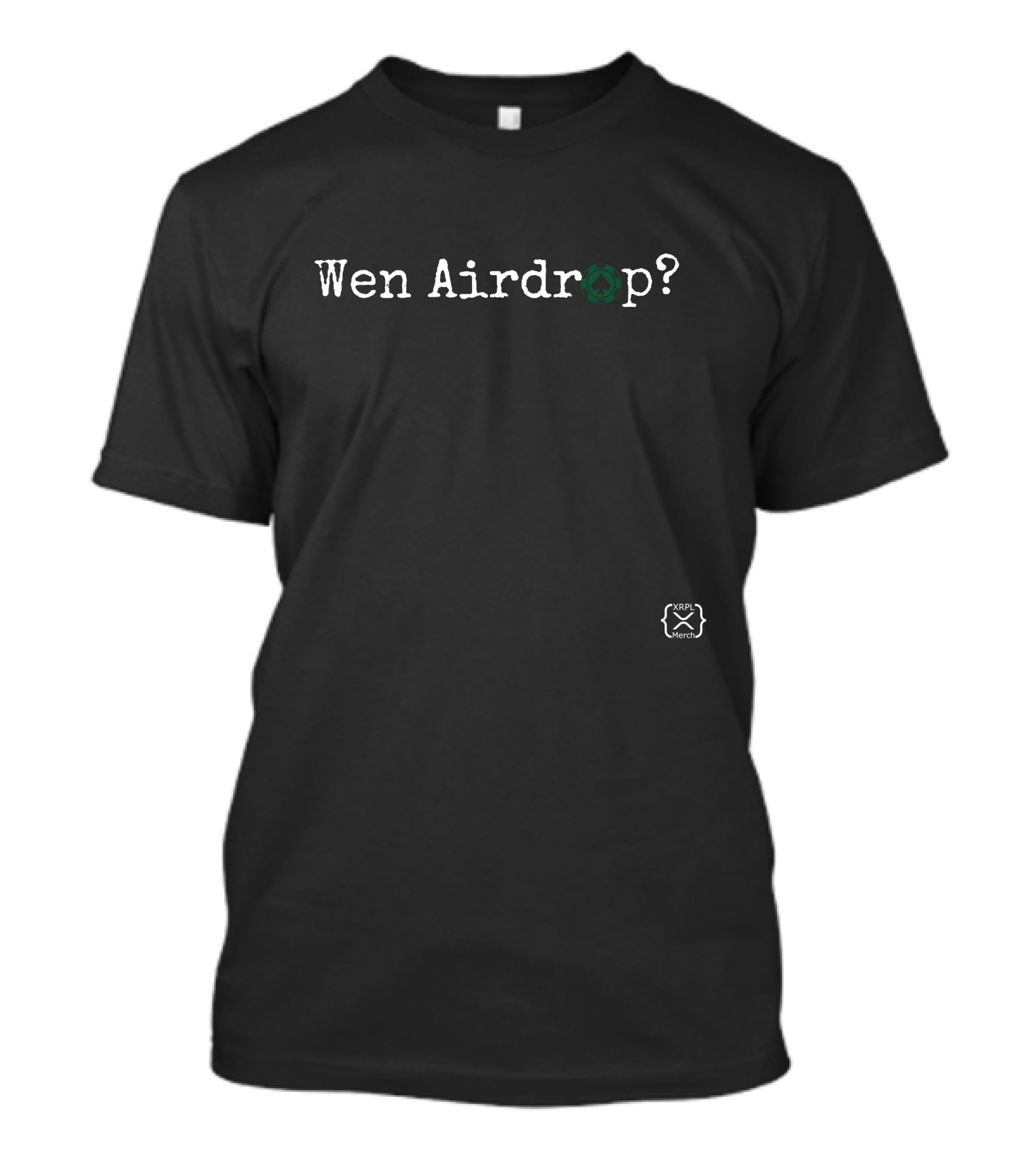 Casinocoin Wen Airdrop Poker Chip T-Shirt