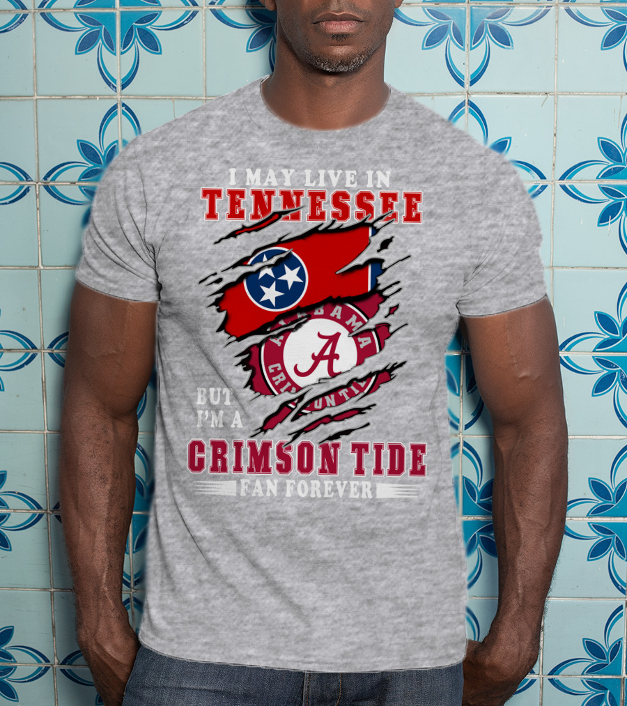 Tennessee Alabama Crimson Tide Fan Forever T-Shirt