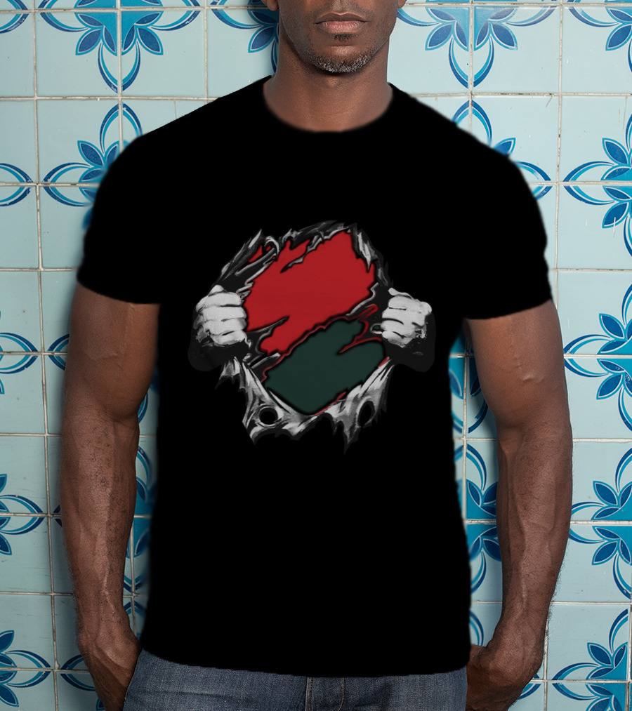 Red And Green Inner Strength Pa Ca T-Shirt