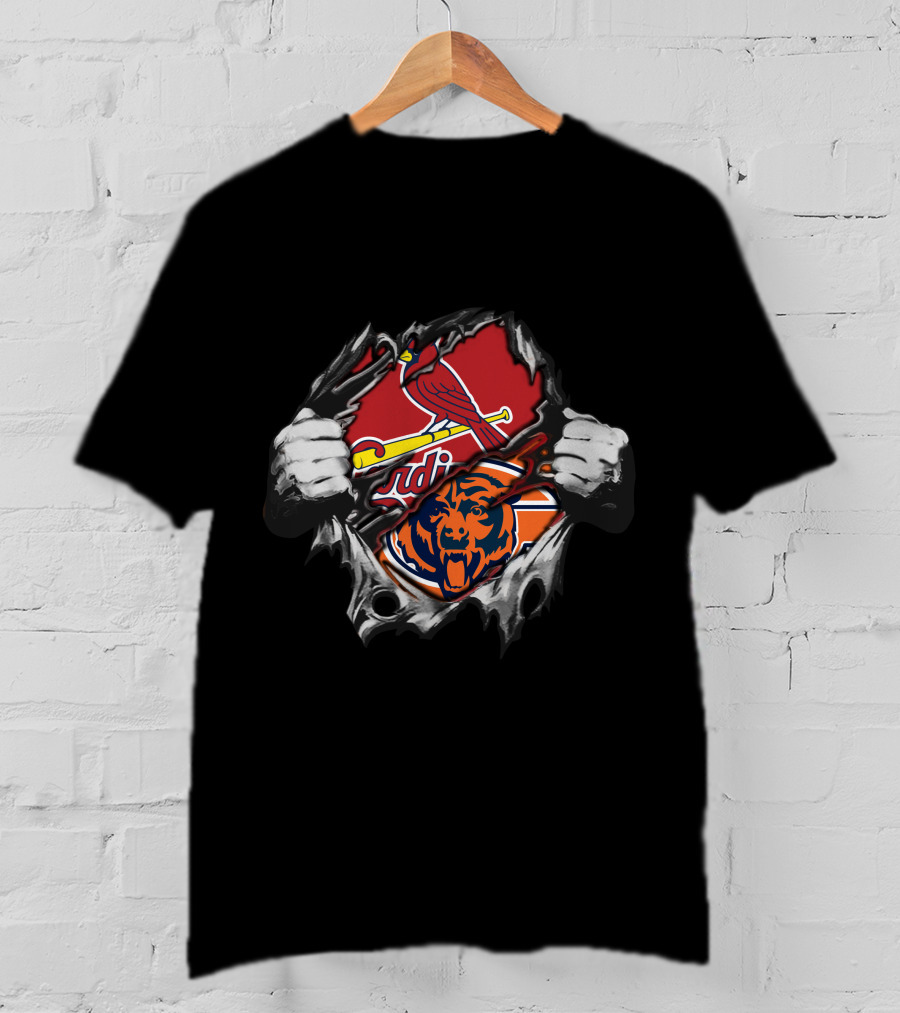 Chicago Bears St. Louis Cardinals Fusion T-Shirt
