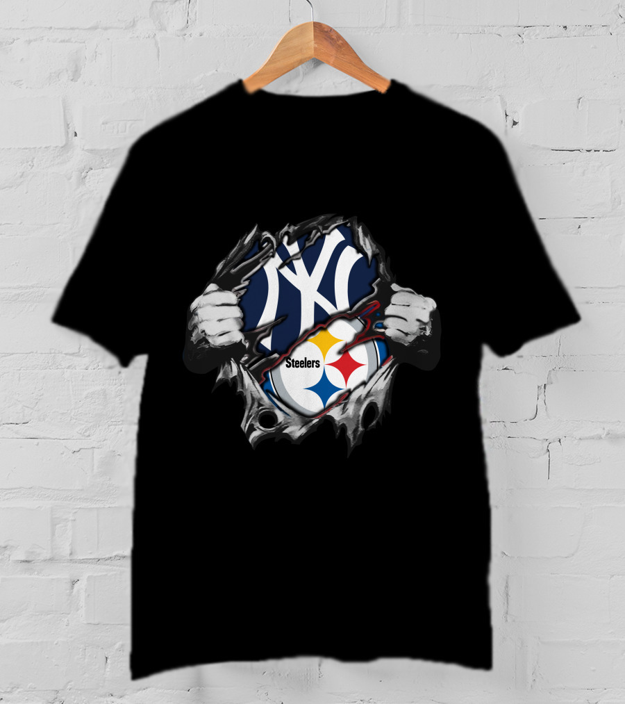Steelers Yankees Crossover Fan T-Shirt