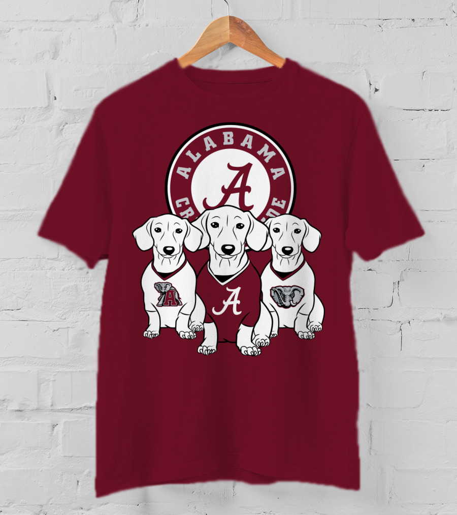 Alabama Crimson Tide Dogs T-Shirt