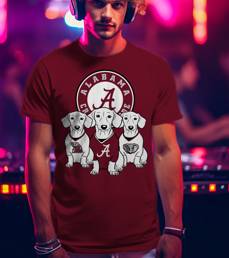 Alabama Crimson Tide Dogs T-Shirt