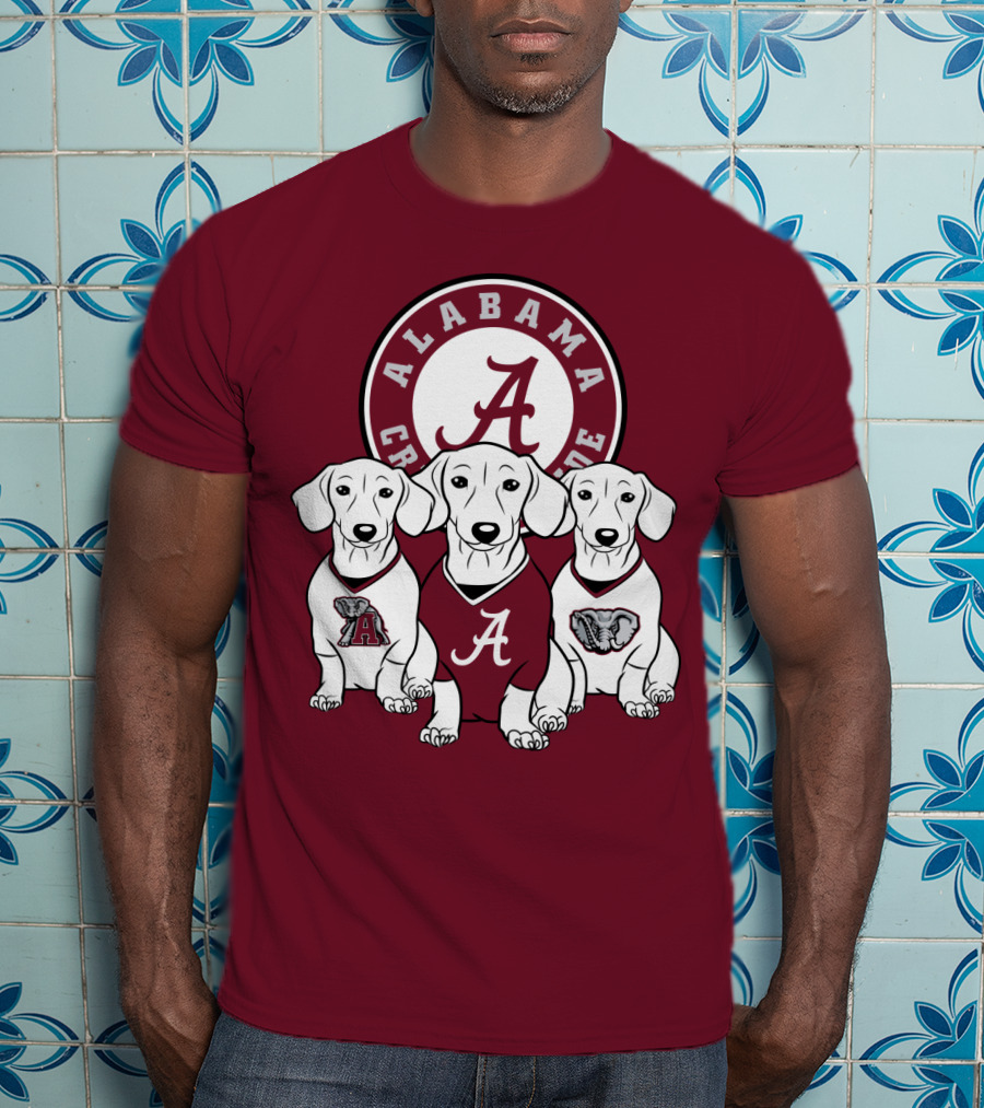 Alabama Crimson Tide Dogs T-Shirt