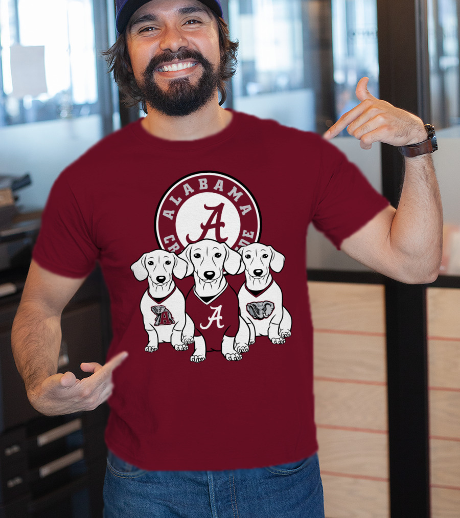 Alabama Crimson Tide Dogs T-Shirt