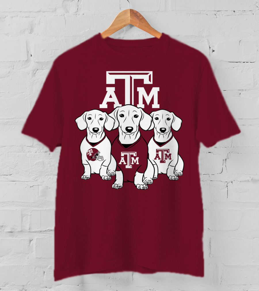 Texas A&M Dog Trio T-Shirt